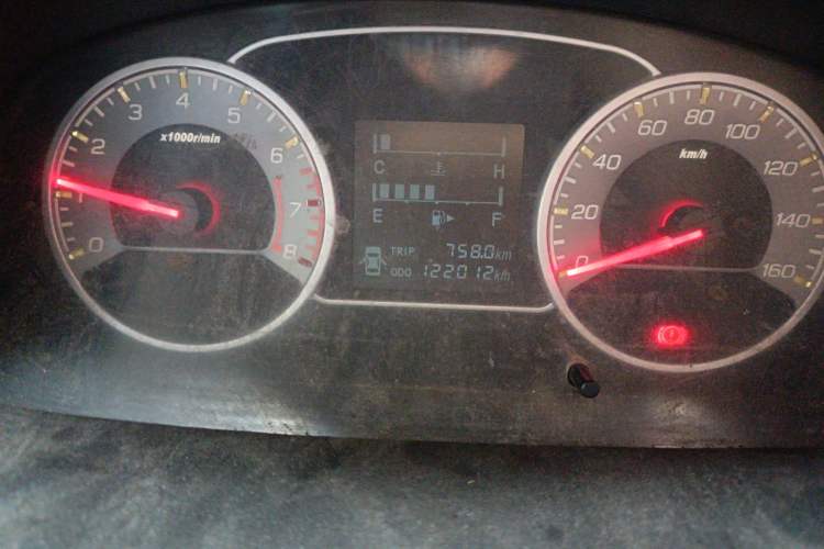 Used CHANGAN KAICHENG Star 7 2014 1.4L Comfort Edition E14V Odometer Close Up