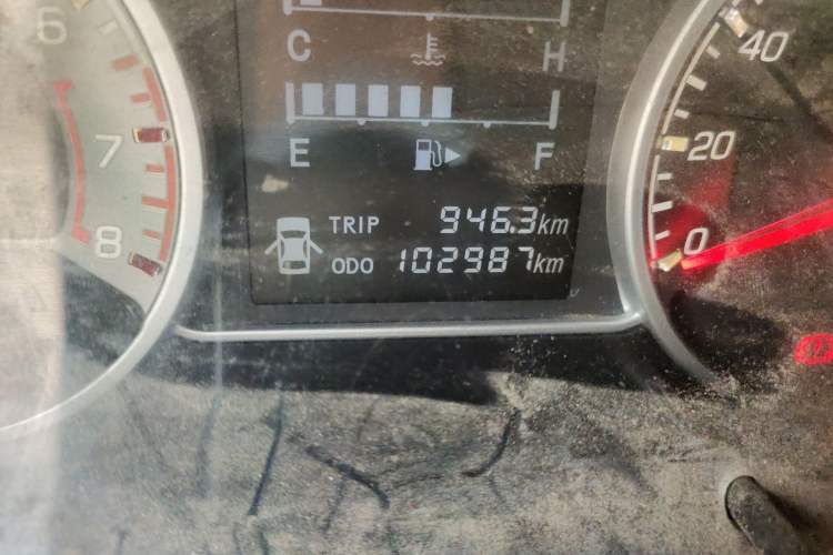 Used CHANGAN KAICHENG Star 7 2014 1.4L Base Version E14V Odometer Close Up