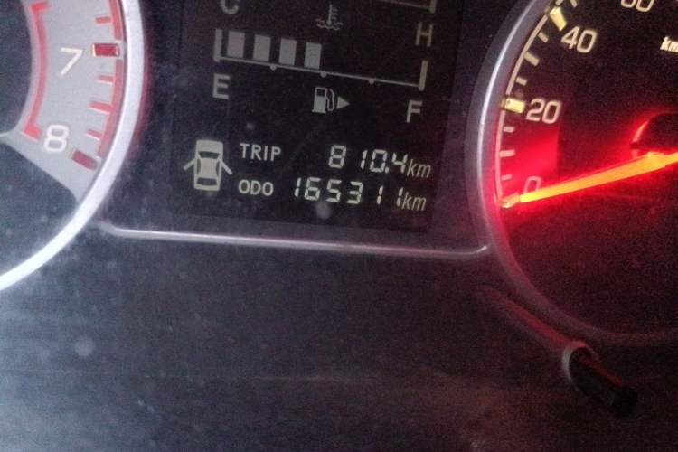 Used CHANGAN KAICHENG Star 7 2014 1.4L Base Version E14V Odometer Close Up