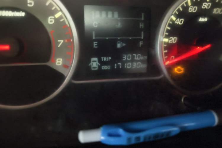Used CHANGAN KAICHENG Star 7 2014 1.4L Base Version E14V Odometer Close Up
