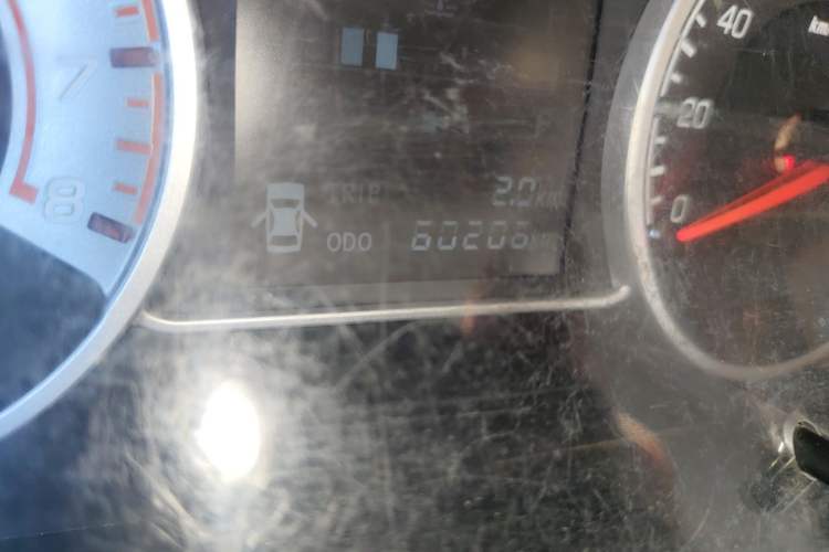 Used CHANGAN KAICHENG Star 7 2014 1.4L Comfort Edition E14V Odometer Close Up
