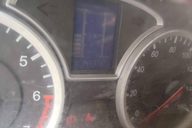Used CHANGAN KAICHENG Star 9 2019 1.5L Base Model Passenger Vehicle 4G15S Odometer Close Up