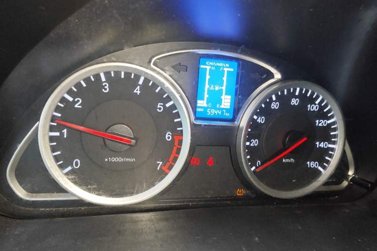 Used CHANGAN KAICHENG Star 9 2020 1.5L Base Model 7-Seater Passenger Vehicle China VI Emission Standard DAM15KR Odometer Close Up