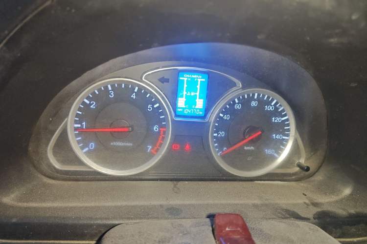 Used CHANGAN KAICHENG Star 9 2020 1.5L Standard-Model 7-Seater Bus China VI Emission Standard DAM15KR Odometer Close Up