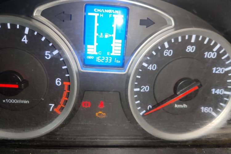 Used CHANGAN KAICHENG Star 9 2020 1.5L Base Model 5-Seater Passenger Vehicle China VI Emission Standard DAM15KR Odometer Close Up
