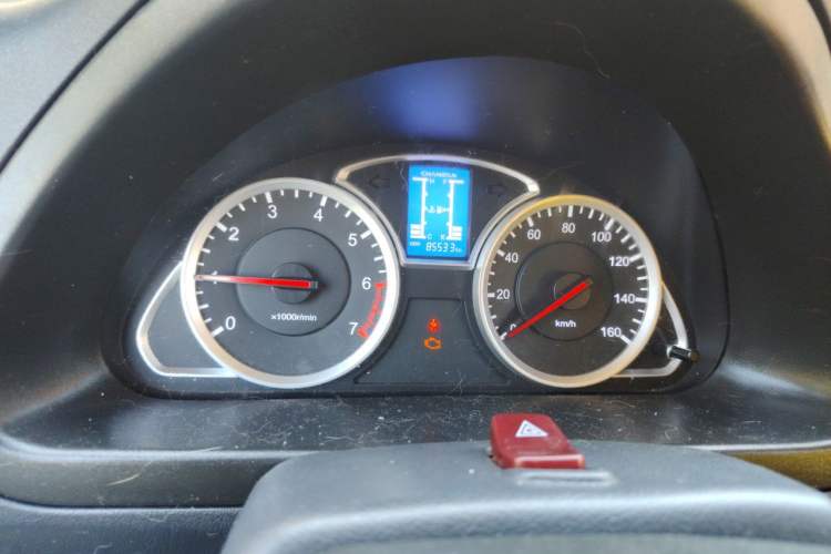 Used CHANGAN KAICHENG Star 9 2020 1.5L Standard-Model 5-Seater Bus China VI Emission Standard DAM15KR Odometer Close Up