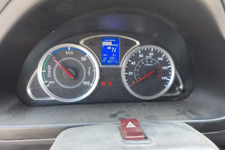 Used CHANGAN KAICHENG Star 9EV 2022 Pure Electric Van Chuangfu Edition 2 Seats 55kW Instrument Cluster