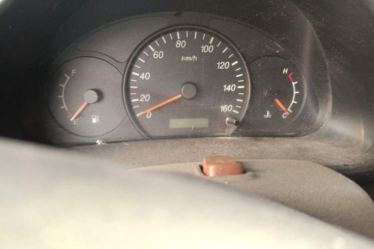 Used CHANGAN KAICHENG Star S460 2009 1.3L Standard Version Odometer Close Up