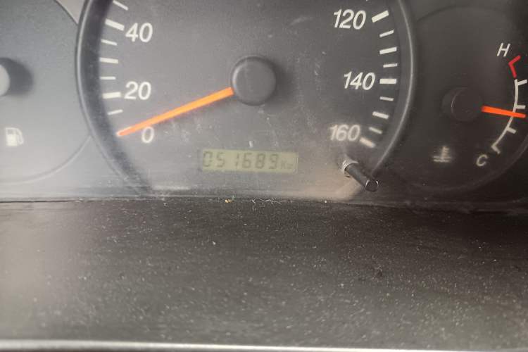 Used CHANGAN KAICHENG Star S460 2009 1.3L Base Version Odometer Close Up
