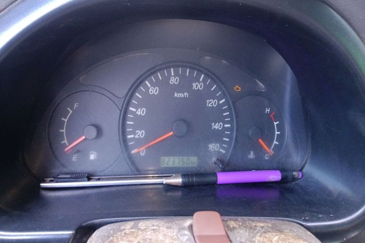 Used CHANGAN KAICHENG Star S460 2009 1.0L Base Version Odometer Close Up