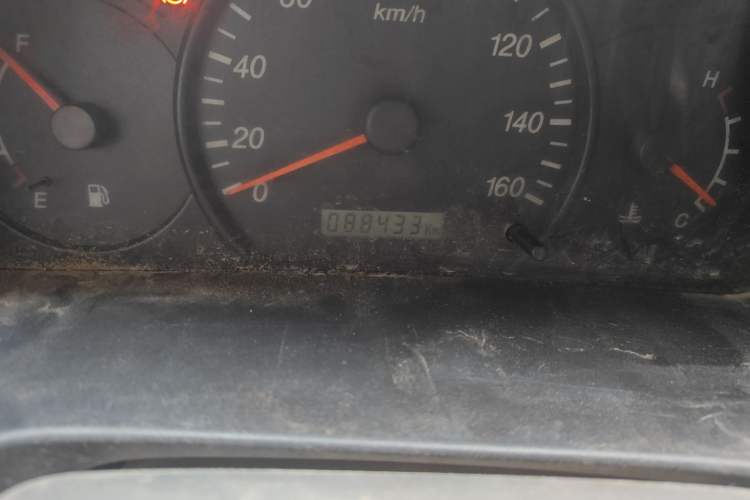 Used CHANGAN KAICHENG Star S460 2009 1.3L Base Version Odometer Close Up