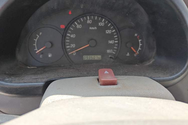 Used CHANGAN KAICHENG Star S460 2009 1.3L Base Version Odometer Close Up