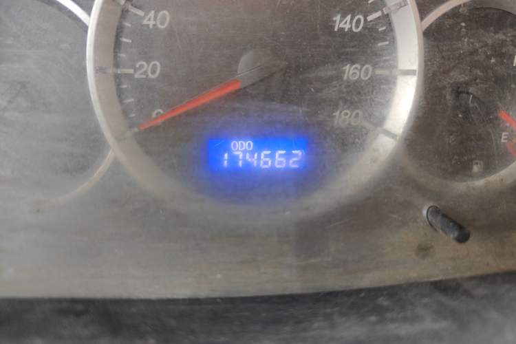 Used CHANGAN KAICHENG Taurus 2011 1.3L Standard Version Odometer Close Up