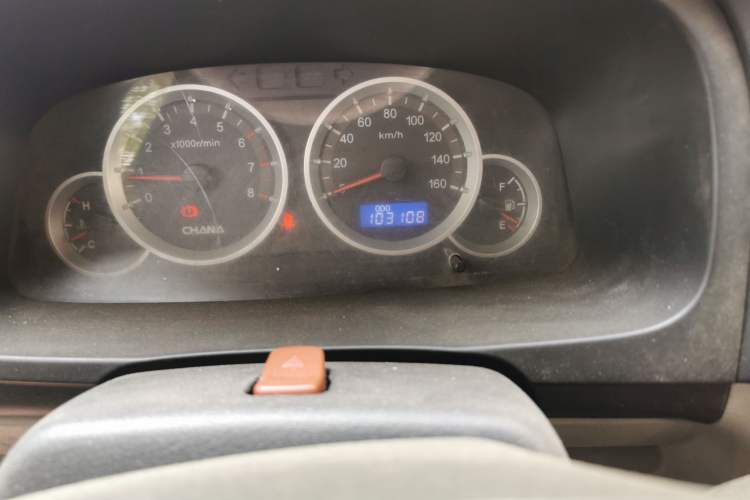 Used CHANGAN KAICHENG Taurus 2011 1.3L Comfort Model Odometer Close Up
