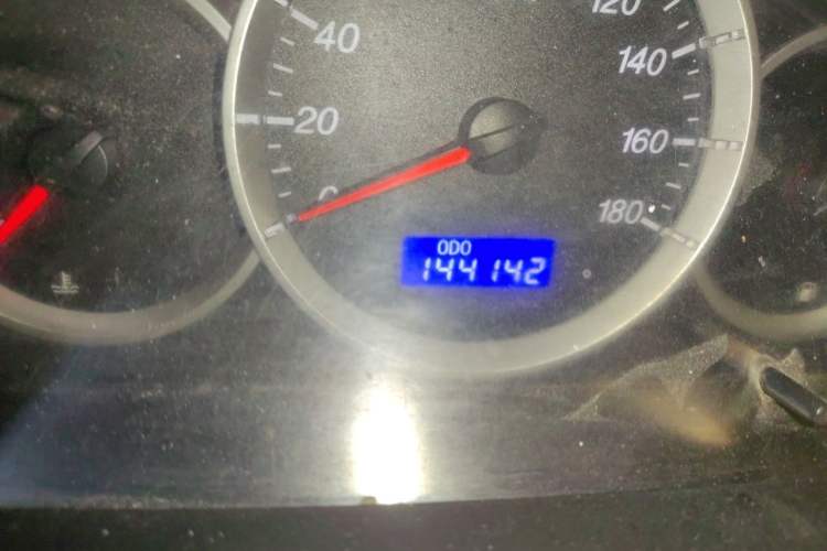 Used CHANGAN KAICHENG Taurus 2011 1.3L Standard Version Odometer Close Up