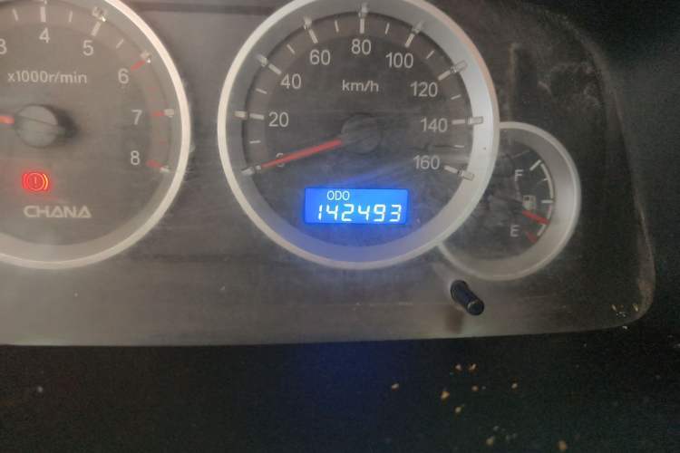 Used CHANGAN KAICHENG Taurus 2011 1.3L Comfort Model Odometer Close Up