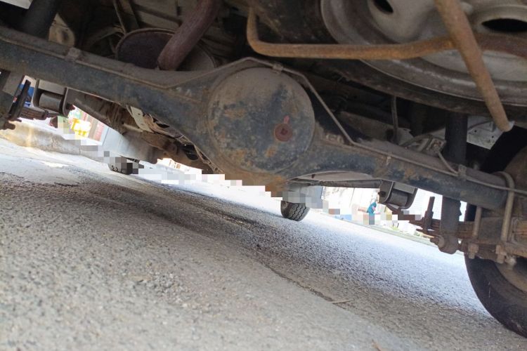 Used CHANGAN KAICHENG Taurus 2011 1.3L Standard Version Chassis Rear