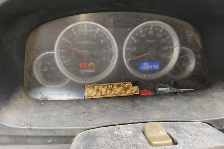 Used CHANGAN KAICHENG Taurus 2011 1.3L Standard Version Odometer Close Up