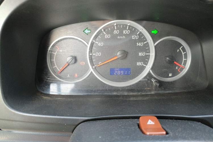 Used CHANGAN KAICHENG Taurus 2011 1.3L Standard Version Odometer Close Up
