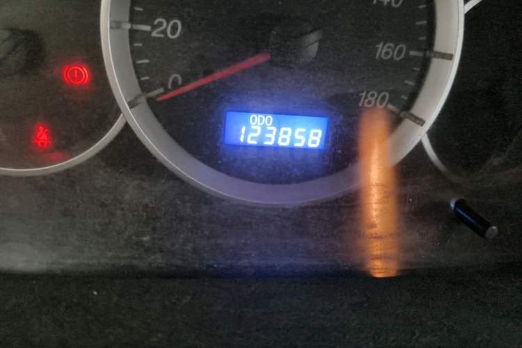 Used CHANGAN KAICHENG Taurus 2011 1.3L Standard Version Odometer Close Up