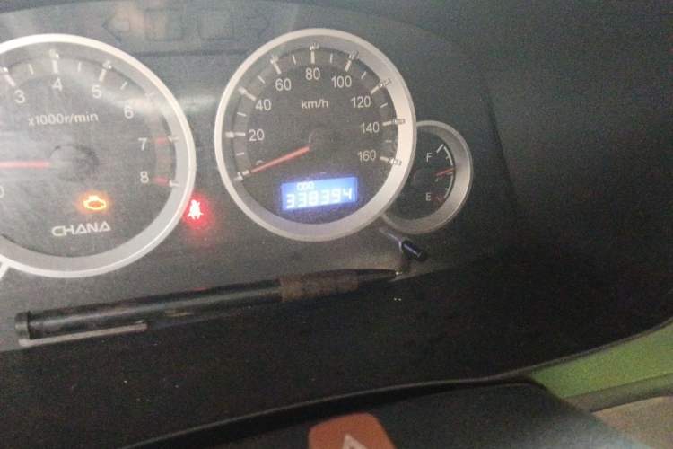 Used CHANGAN KAICHENG Taurus 2011 1.3L Comfort Model Odometer Close Up