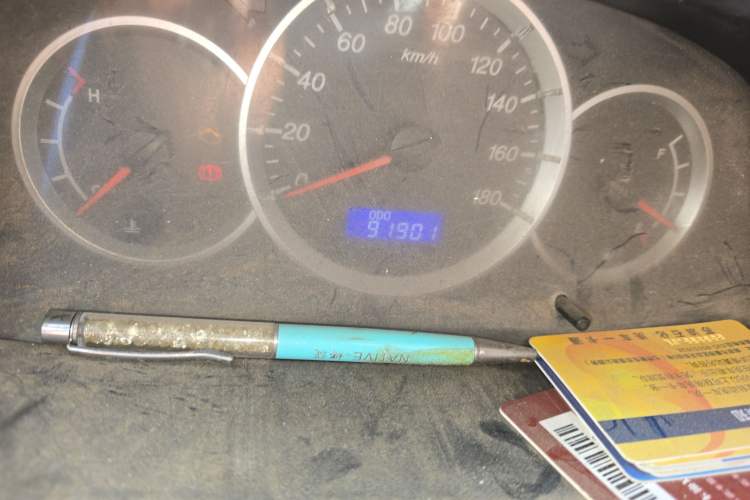 Used CHANGAN KAICHENG Taurus 2011 1.3L Standard Version Odometer Close Up