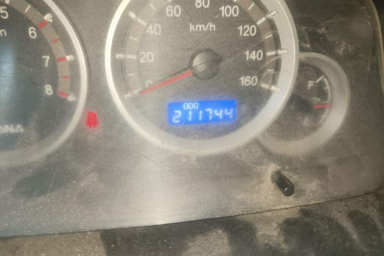 Used CHANGAN KAICHENG Taurus 2013 1.2L Standard Version Odometer Close Up