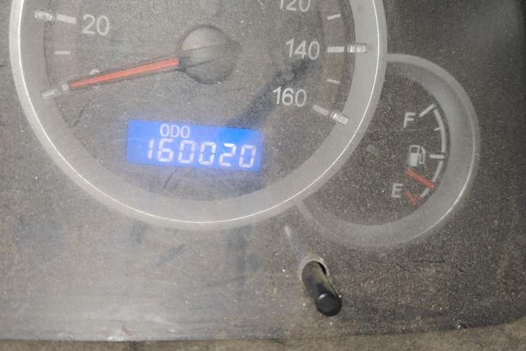 Used CHANGAN KAICHENG Taurus 2013 1.2L Comfort Model Odometer Close Up