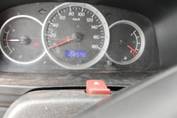 Used CHANGAN KAICHENG Taurus 2013 1.2L Comfort Model Odometer Close Up