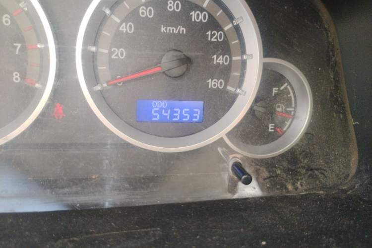 Used CHANGAN KAICHENG Taurus 2013 1.2L Standard Version Odometer Close Up