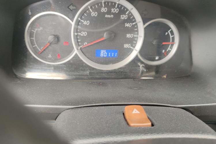 Used CHANGAN KAICHENG Taurus 2013 1.2L Standard Version Odometer Close Up