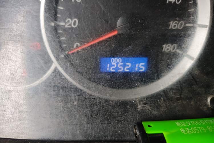 Used CHANGAN KAICHENG Taurus 2013 1.2L Standard Version Odometer Close Up