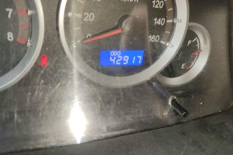 Used CHANGAN KAICHENG Taurus 2013 1.2L Standard Version Odometer Close Up