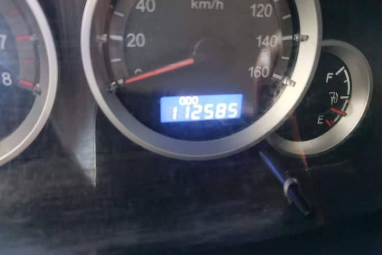 Used CHANGAN KAICHENG Taurus 2013 1.2L Comfort Model Odometer Close Up