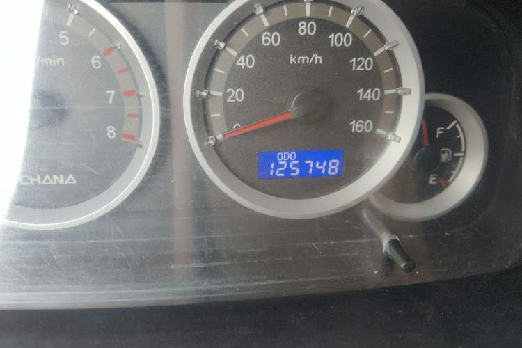 Used CHANGAN KAICHENG Taurus 2013 1.2L Comfort Model Odometer Close Up
