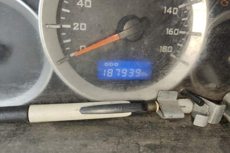 Used CHANGAN KAICHENG Xingka 2013 1.0L Base Version S201 Odometer Close Up