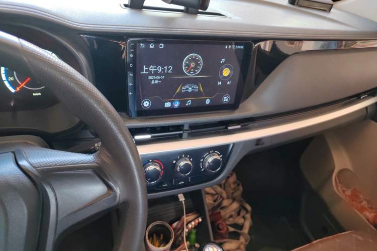 Used CHANGAN KAICHENG Xingka 2023 1.5L GDI Single-Row 3.06m Cargo Truck – Comfort Model Audio And AC Panel