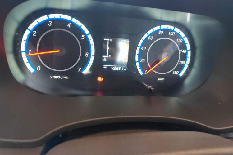 Used CHANGAN KAICHENG Xingka 2023 1.5L GDI Single-Row 3.06m Cargo Truck – Comfort Model Odometer Close Up