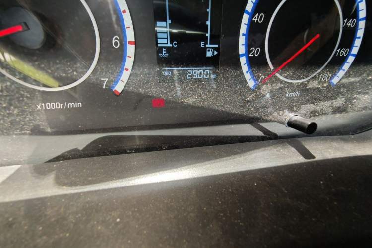 Used CHANGAN KAICHENG Xingka 2023 1.5L GDI Double-Cab 2.26m Cargo Truck – Comfort Edition Odometer Close Up