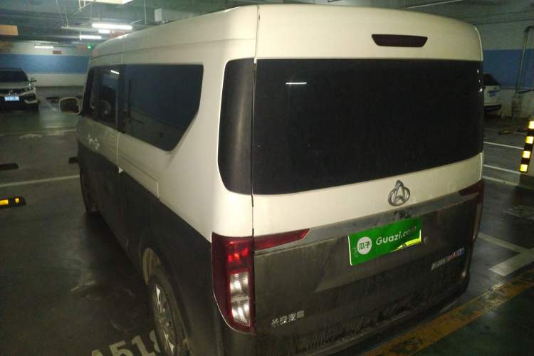 Used CHANGAN KUAYUE 2021 Luxury 6-Seater Passenger Bus with Huichuan System Rear Left 45 Deg