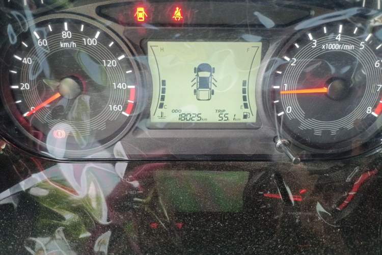 Used CHANGAN KUAYUE Wang F3 2021 1.6L Luxury Short-Wheelbase DAM16KL Odometer Close Up