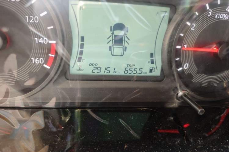 Used CHANGAN KUAYUE Wang F3 2021 1.6L Luxury Long-Wheelbase DAM16KL Odometer Close Up
