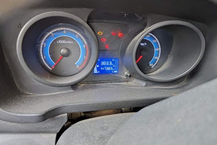 Used CHANGAN KUAYUE Wang X1 2018 1.5L Standard Single-Row Single-Rear-Wheel Extended Cargo Bed DK15C Odometer Close Up