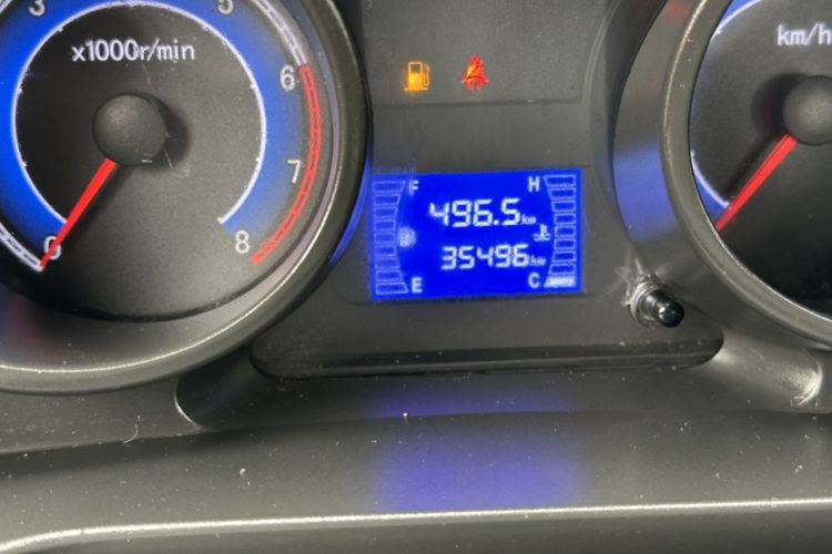 Used CHANGAN KUAYUE Wang X1 2018 1.2L Standard Model Single-Row Rear Single Wheel Extended Cargo Bed LJ469Q-AEB Odometer Close Up
