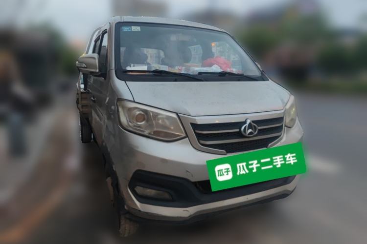 Used CHANGAN KUAYUE Wang X3 2018 1.5L Mid-Range Single-Cab with Dual Rear Wheels and Standard Cargo Bed DK15C Front Right 45 Deg