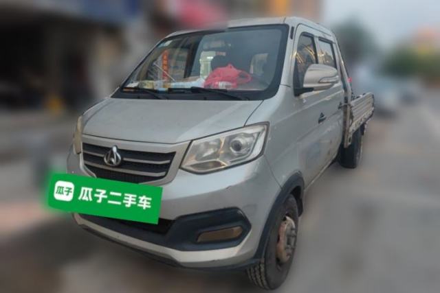 Used CHANGAN KUAYUE Wang X3 2018 1.5L Mid-Range Single-Cab with Dual Rear Wheels and Standard Cargo Bed DK15C