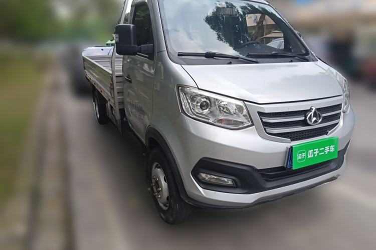Used CHANGAN KUAYUE Wang X3 2021 1.6L Standard Single-Row Dual Rear Wheels 3300mm Cargo Bed DAM16KR Front Right 45 Deg
