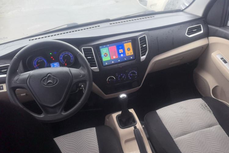 Used CHANGAN KUAYUE Wang X3 2021 1.6L Standard Version Double Cab with Dual Rear Wheels 2710mm Cargo Bed DAM16KR Interior 2