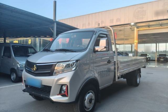 Used CHANGAN KUAYUE Wang X3 2022 1.6L Flagship PLUS Cargo Truck Single Cab with Dual Rear Wheels 3400 mm Wheelbase 3.3-Meter Length DAM16KR