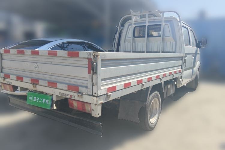 Used CHANGAN KUAYUE Wang X5 2021 1.6L Gasoline Comfort Edition Double Cab with Dual Rear Wheels 2850mm Cargo Bed DAM16KR Rear Right 45 Deg
